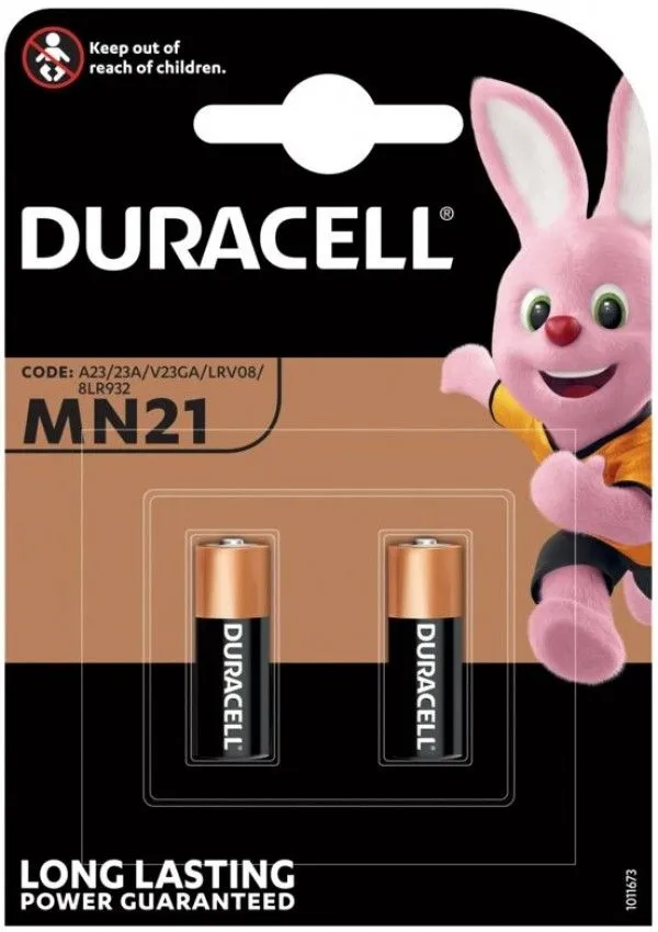 DURACELL Baterije MN21 12V, 10x29mm, Alkalne (8LR932, 23A, A23), 2 kom (cena po komadu)