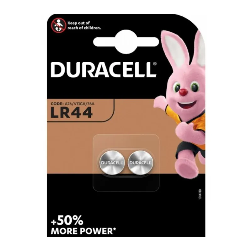 Duracell LR44 1.5V alkalna baterija/Pakovanje 2 komada