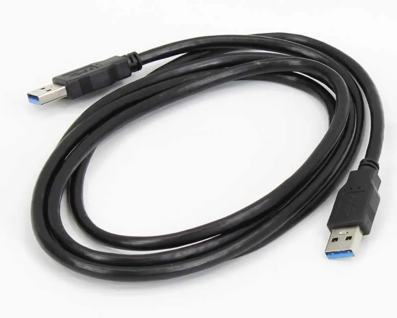 E-GREEN Kabl 3.0 USB A - USB 3.0 A M/M 1.8m crni