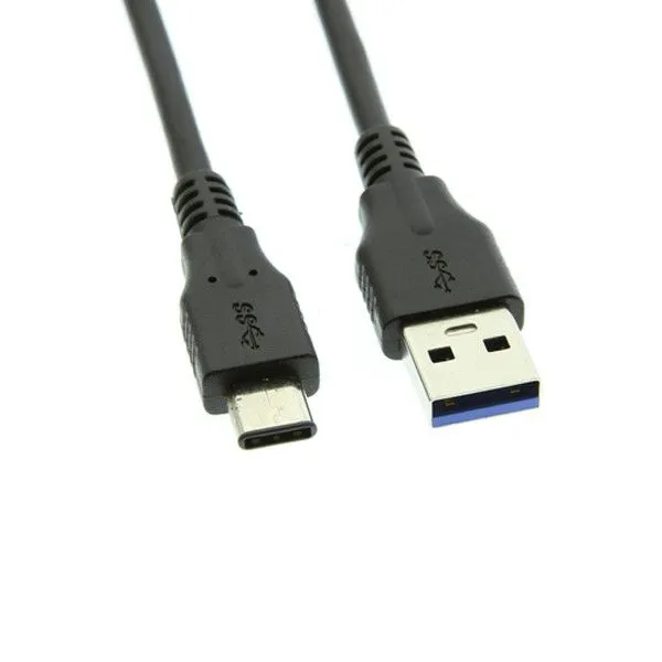 E-GREEN Kabl USB 3.0 A- USB 3.1 Tip C M/M 1m, crna