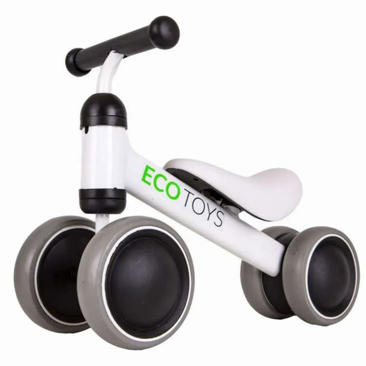 ECO TOYS Bicikl guralica za decu/ bela