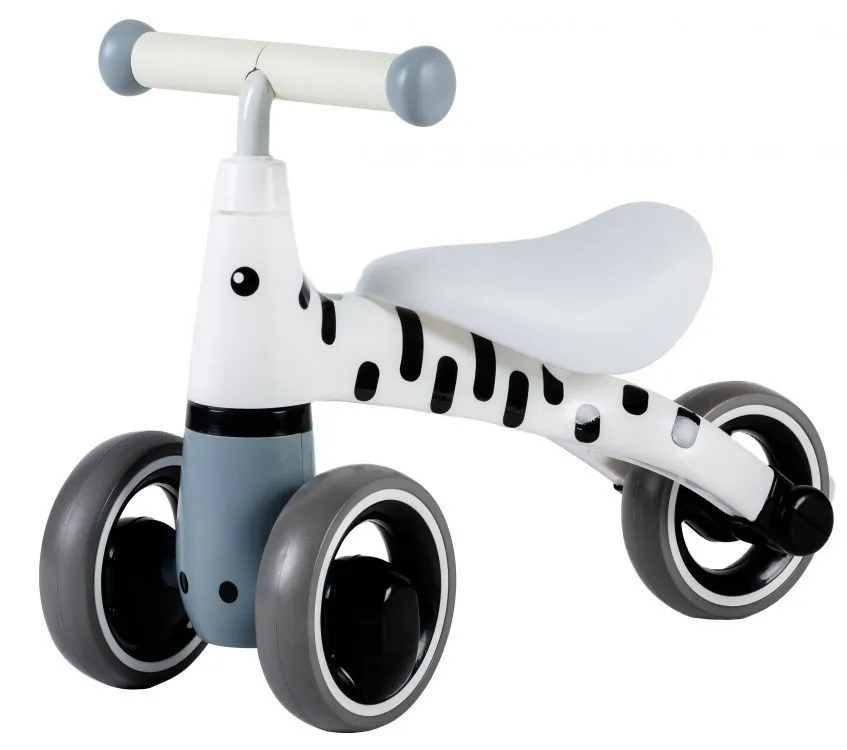 ECO TOYS Bicikl guralica za decu Zebra/ bela