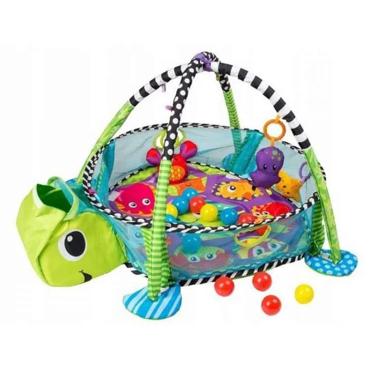 ECO TOYS Podloga za igru bebe Kornjača
