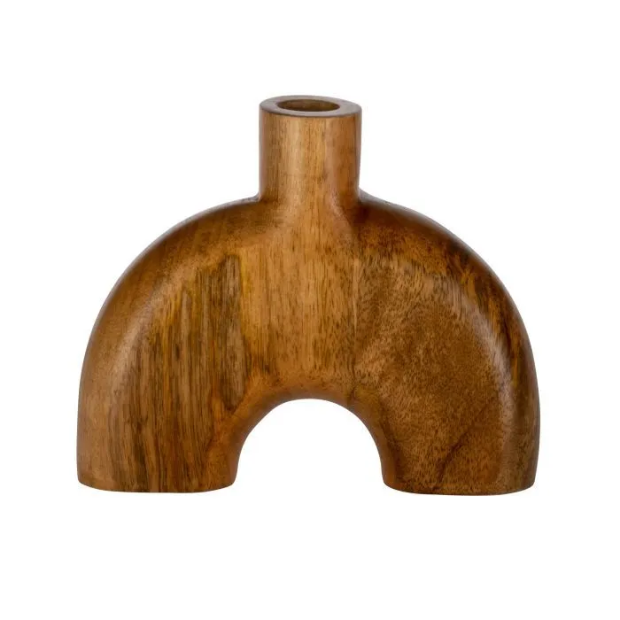 EGLO Dekorativna drvena vaza 19.5x5x14.5cm Melobody