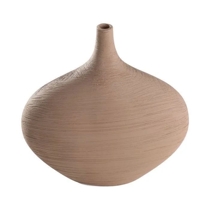 EGLO Keramička vaza 22x9cm Saryksu, braon