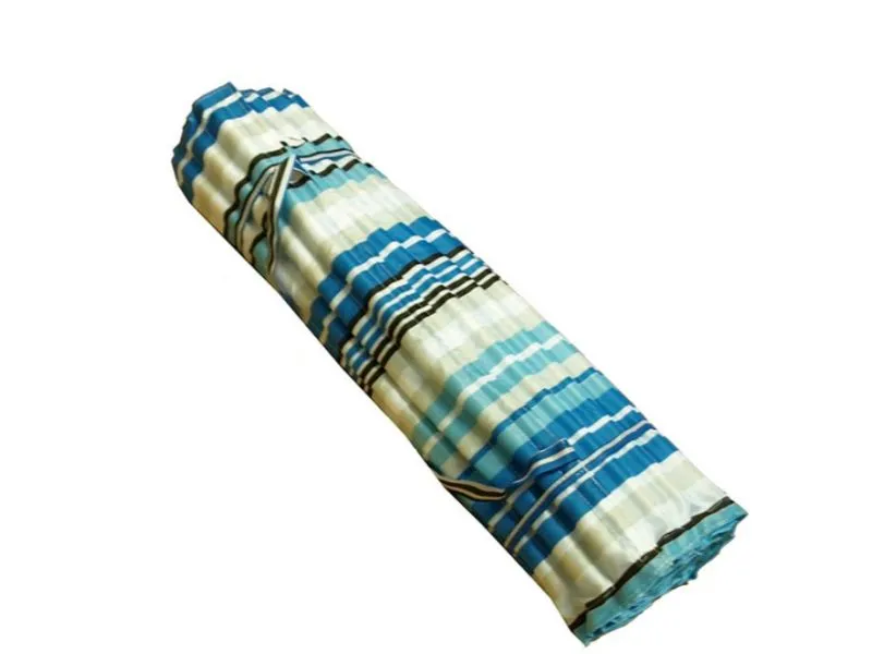 eHomeGarden Roler ležaljka za plažu 170 x 60 cm, plava