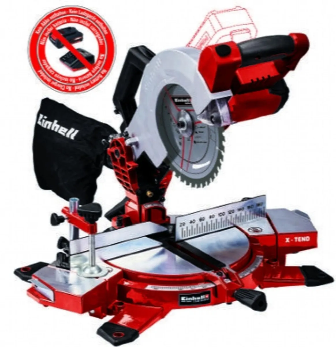 EINHELL Akumulatorska preklopna kružna testera TE-MS 18/210 Li-Solo
