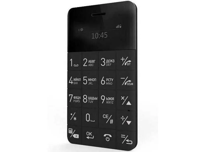 ELARI CardPhone ELCPBLK, crna