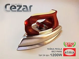 ELMA Klasična pegla ELMA TP-001 (bordo)