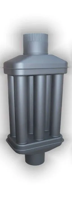 ŽEMINI Dimna cev Štediša 80cm 1/6/ siva
