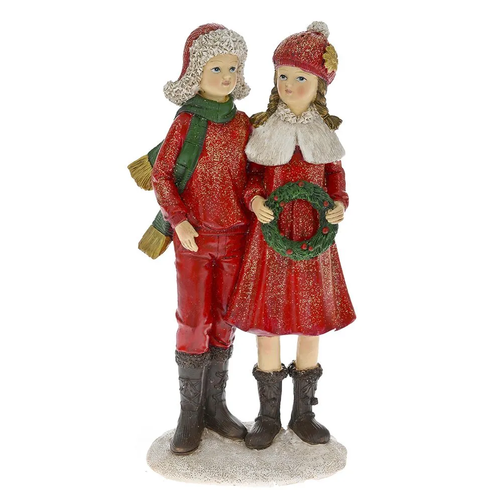 ENA Novogodišnja dekoracija deca 10x7x20cm