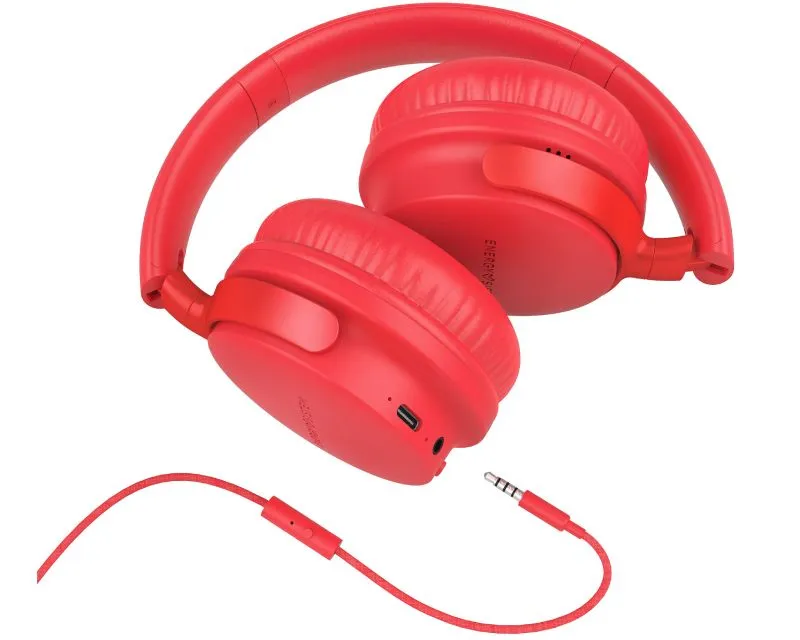 ENERGY SISTEM Bluetooth slušalice Style 3, crvena