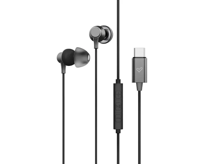 ENERGY SISTEM Slušalice za telefon Metallized Type C Graphite, siva