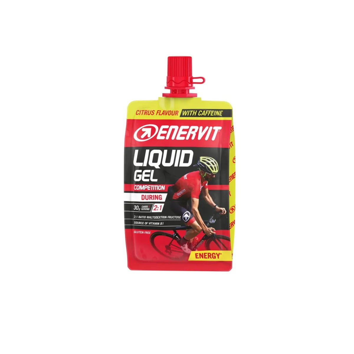 ENERVIT Tečni Gel Citrus sa kofeinom 60 ml