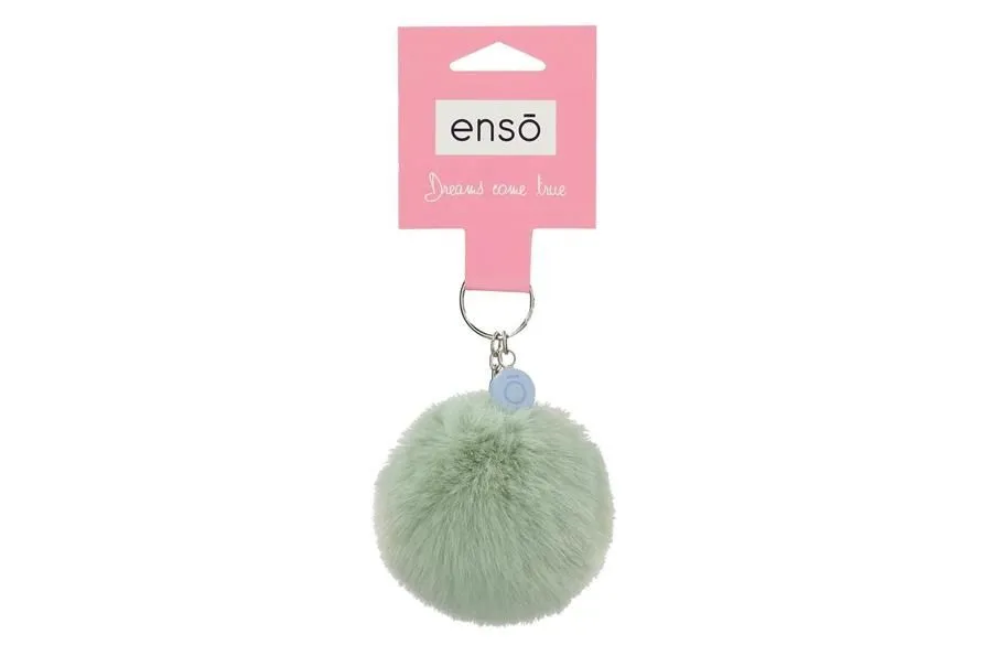 ENSO FLUFFY CHARMS dečiji privezak - lime