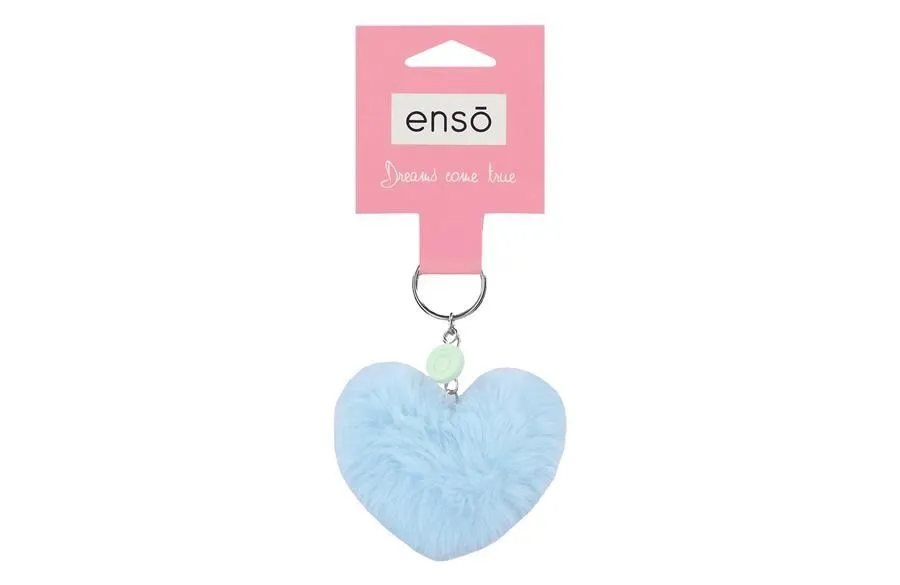 ENSO FLUFFY CHARMS dečiji privezak - perla plava