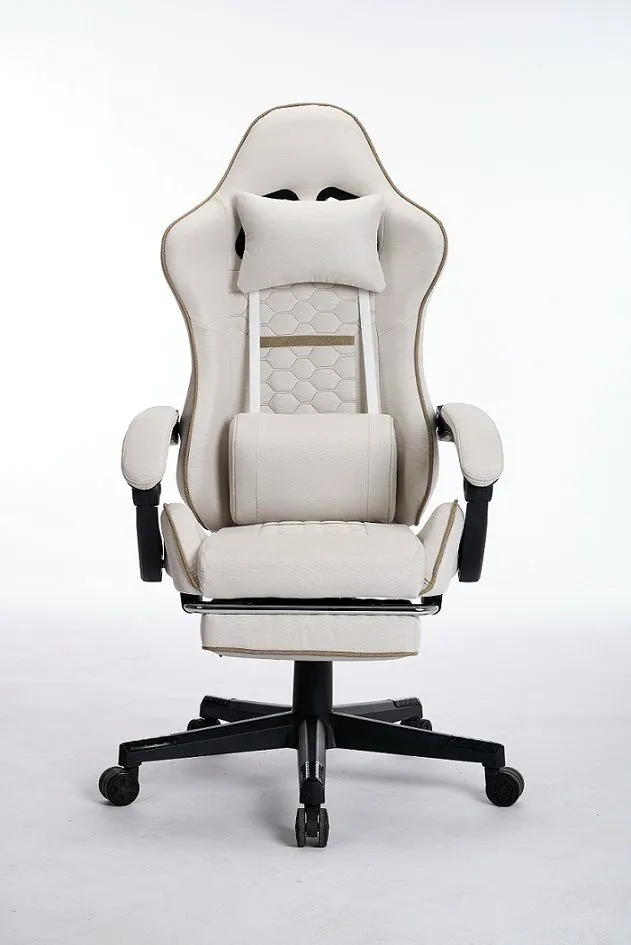 ePlayGame Gejmerska stolica HC-4095 FABRIC BEIGE bež