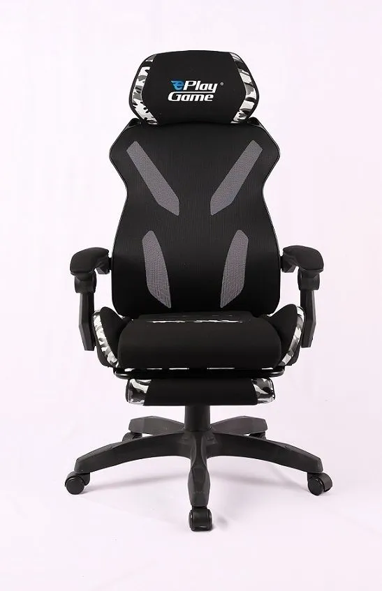 ePlayGame Gejmerska stolica HC-902-1CB, maskirno crna