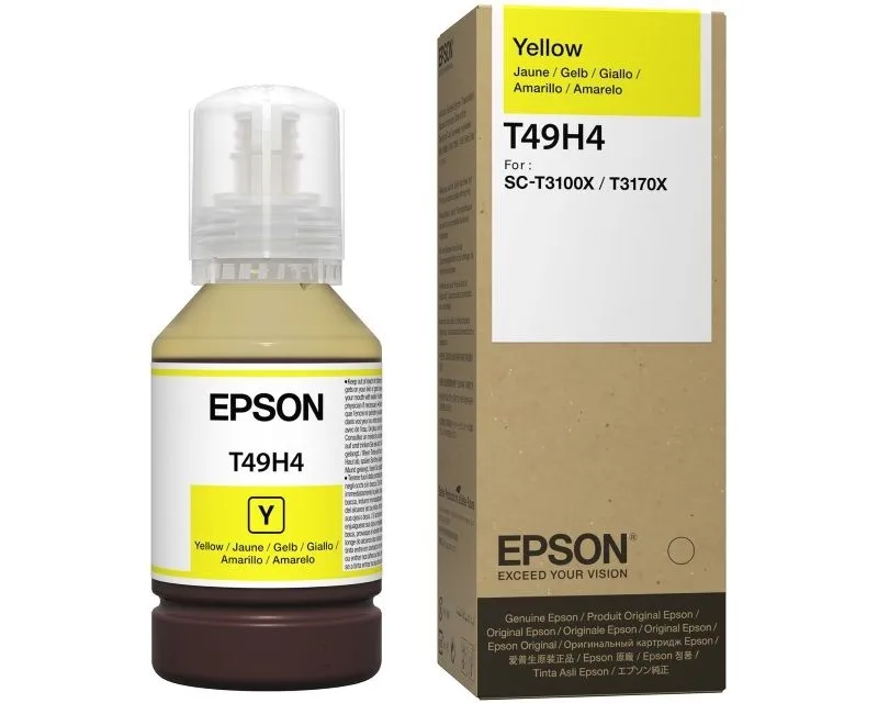 EPSON Mastilo T49H4, žuta