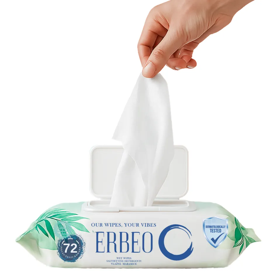ERBEO Vlažne maramice Sensitive, 72 komada