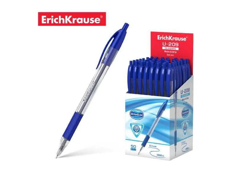 ERICH KRAUSE Hemijska olovka U-209 Classic Matic&Grip 47578, set 1/50