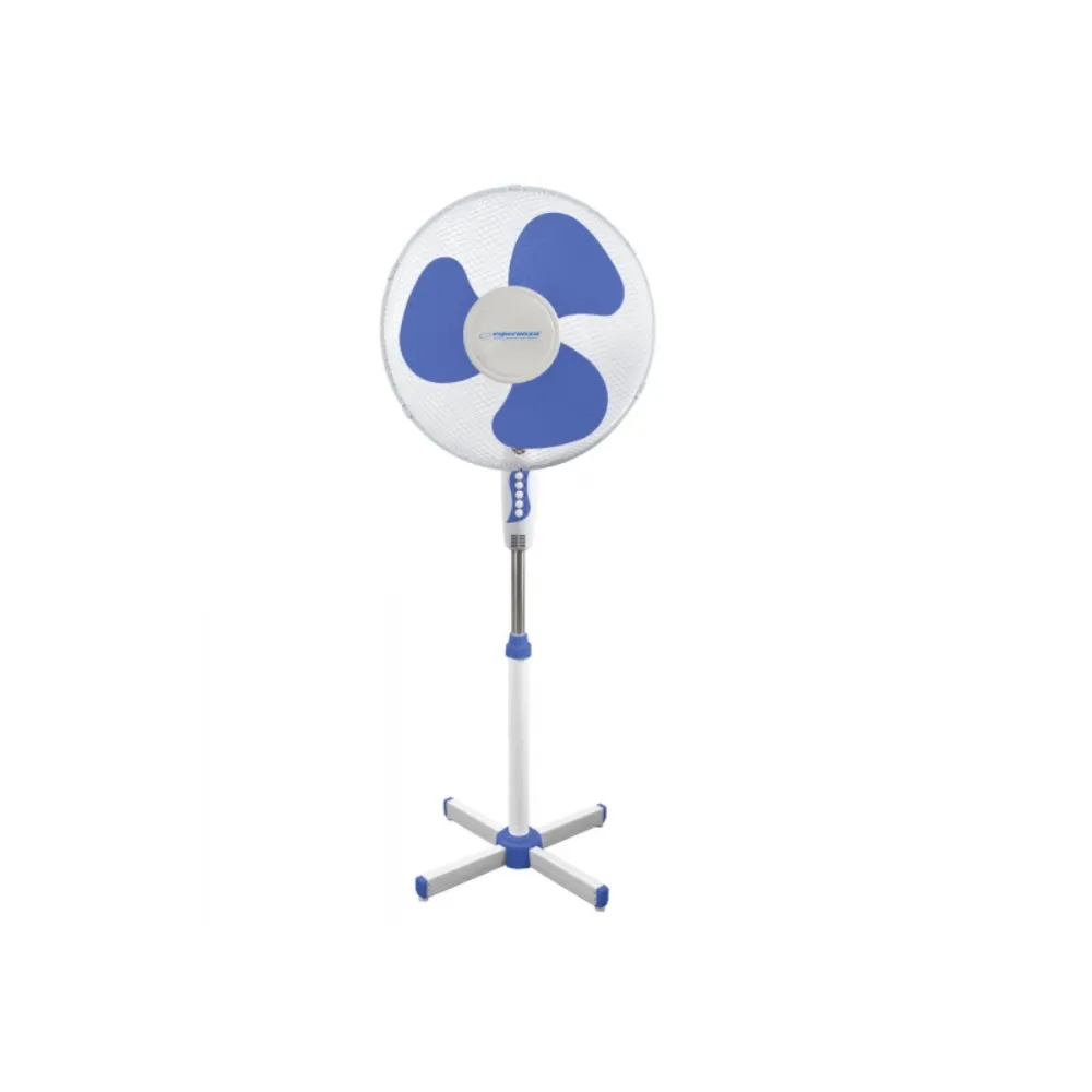 ESPERANZA Ventilator stojeći belo-plavi EHF001WB