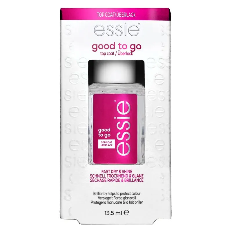 ESSIE Top Coat Lak za nokte, Good to Go, Fast dry&shine