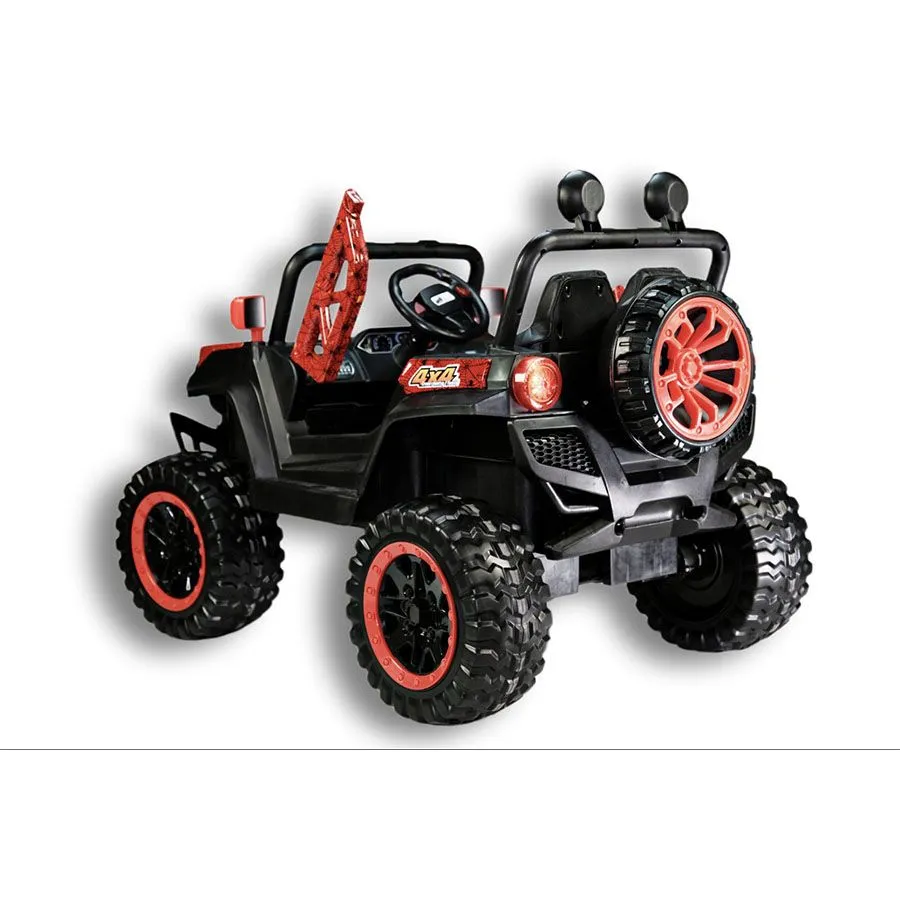 EUROBAJK Dečiji automobil na akumulator Bagi, crvena