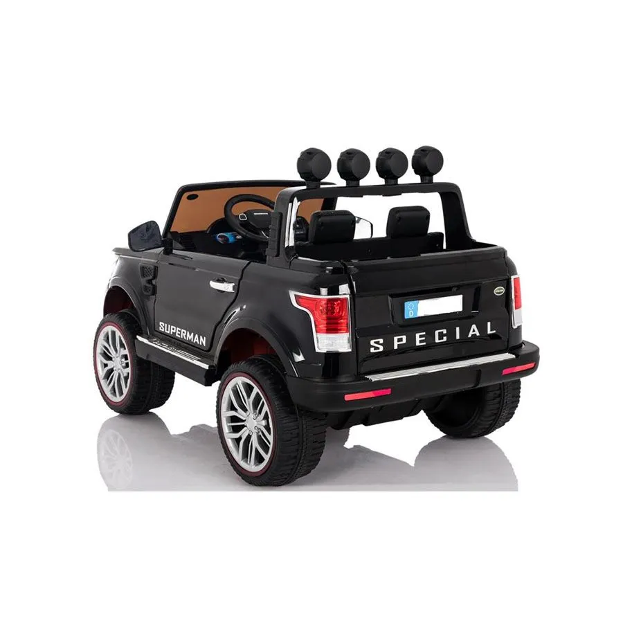 EUROBAJK Dečiji automobil na akumulator Land Rover Happer 4x4, crna