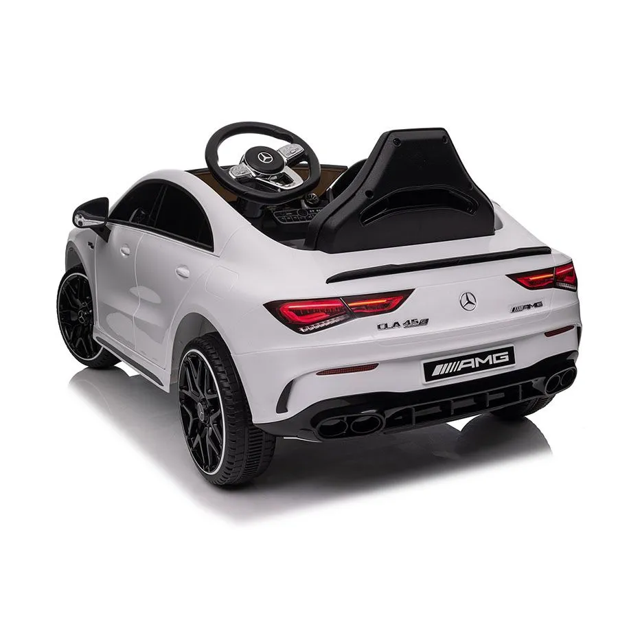 EUROBAJK Dečiji automobil na akumulator Mercedes CLA 45 AMG, bela