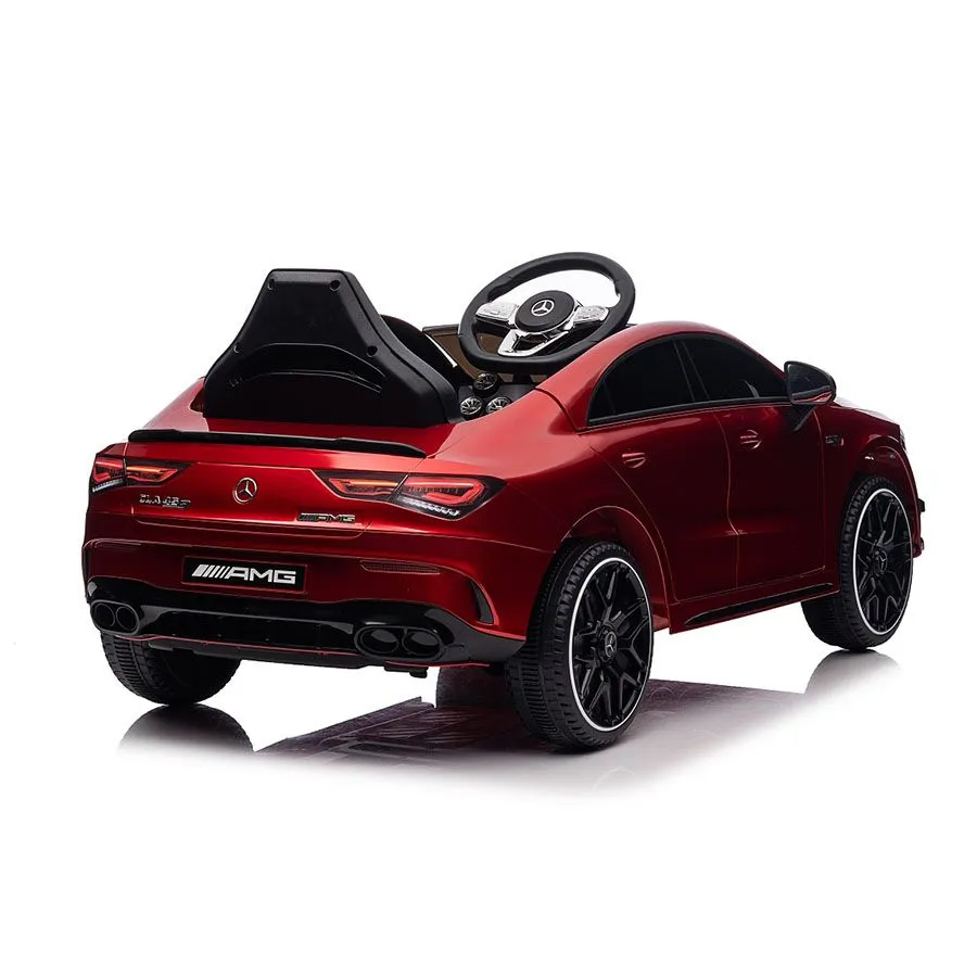 EUROBAJK Dečiji automobil na akumulator Mercedes CLA 45 AMG, crvena