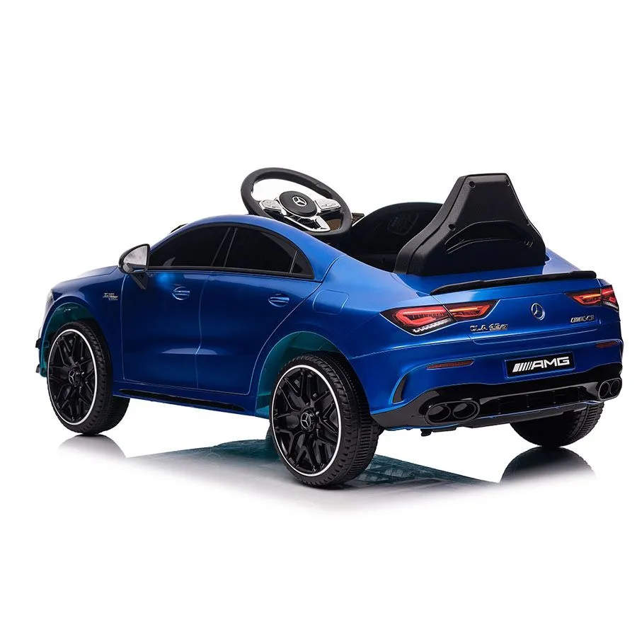 EUROBAJK Dečiji automobil na akumulator Mercedes CLA 45 AMG, plava