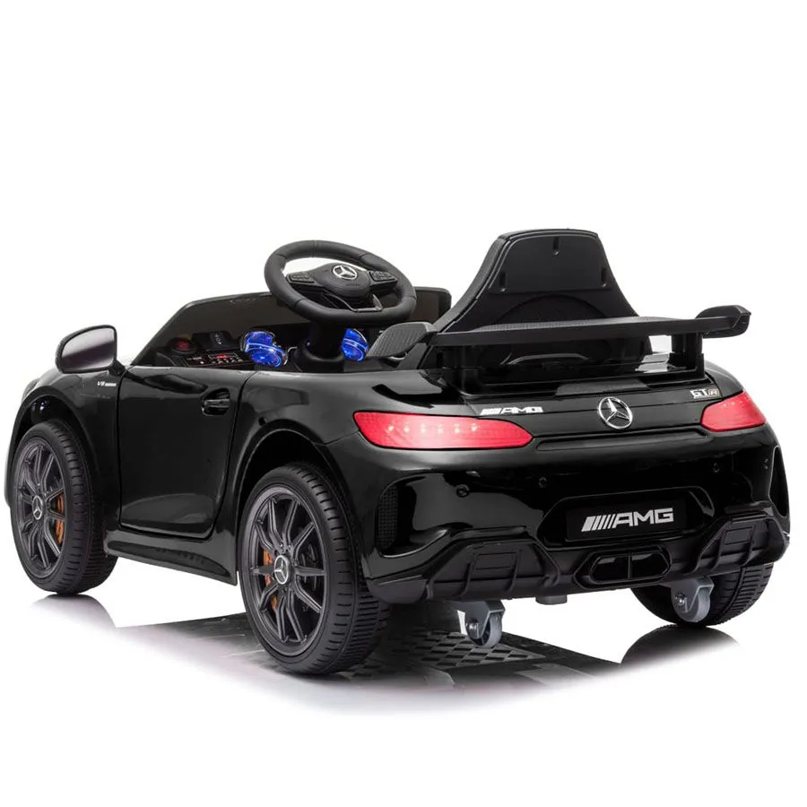 EUROBAJK Dečiji automobil na akumulator Mercedes GT R AMG, crna