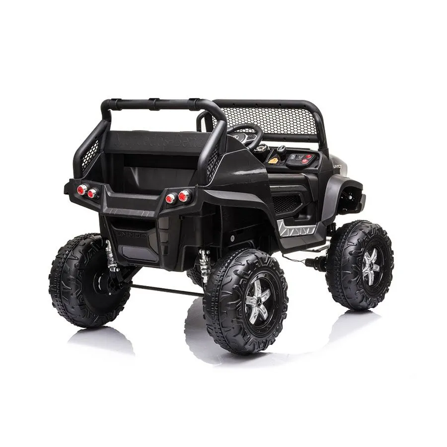 EUROBAJK Dečiji automobil na akumulator Mercedes Unimog Mini 4x4, crna