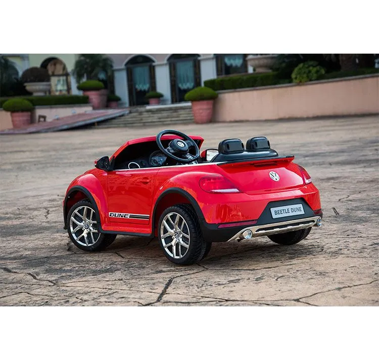 EUROBAJK Dečiji automobil na akumulator Volkswagen Buba, crvena
