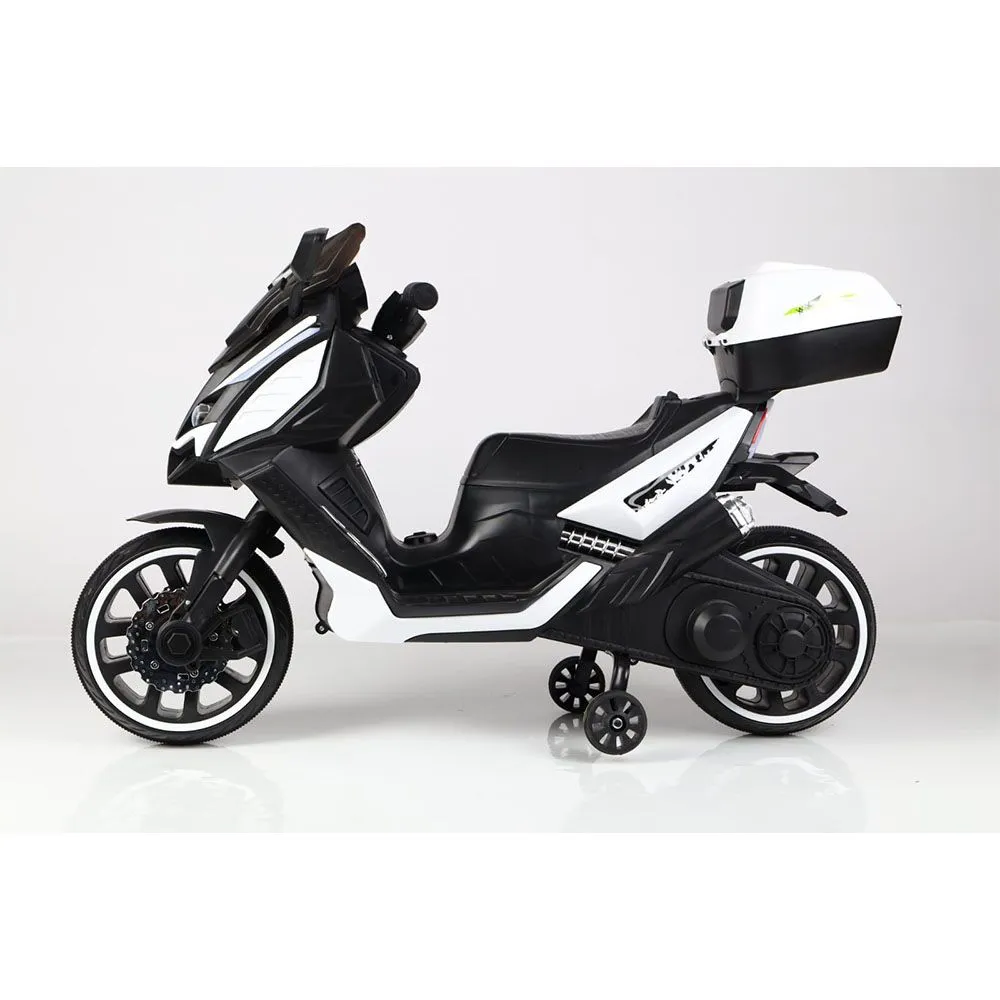 EUROBAJK Dečiji motor na akumulator Sport, bela