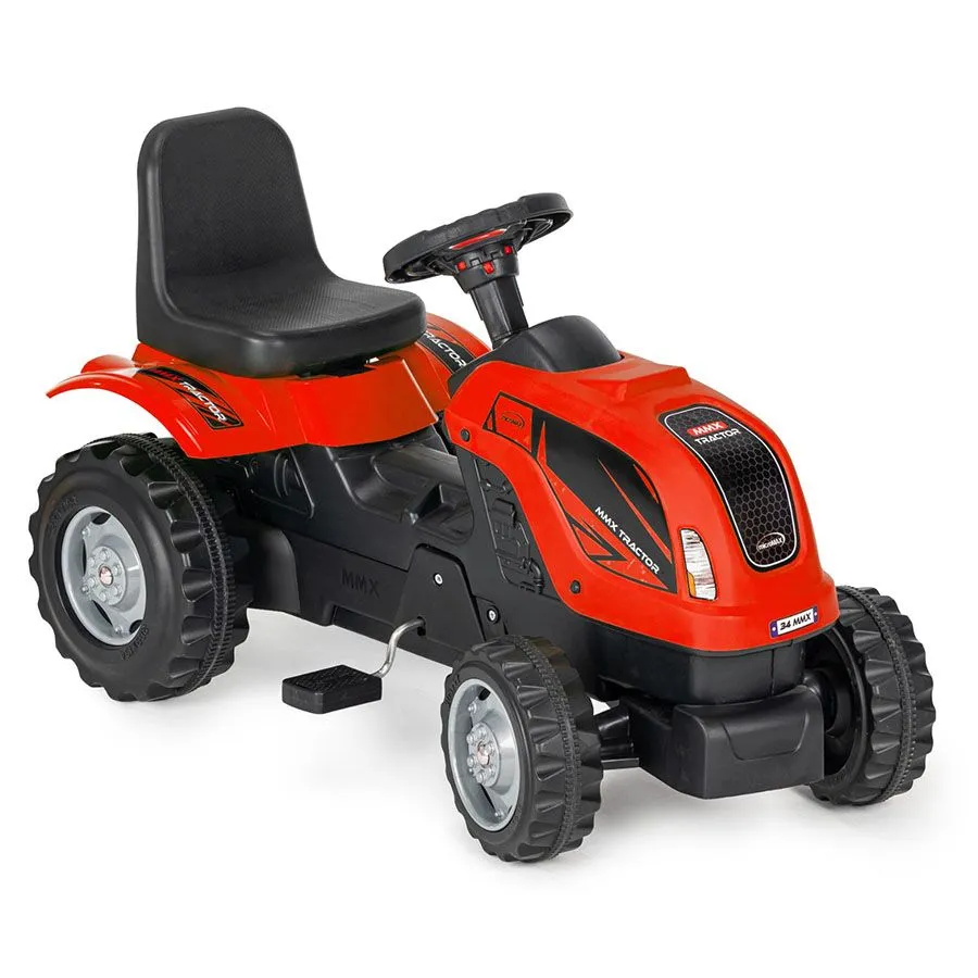EUROBAJK Dečiji traktor na pedale MMX/  crvena
