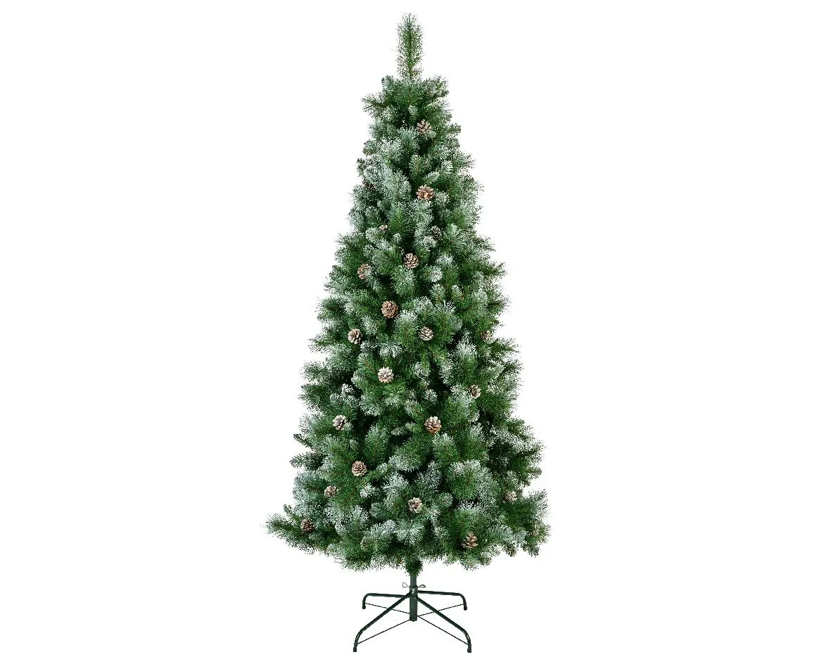 EVERLANDS Novogodišnja jelka sa šišarkama 210cm