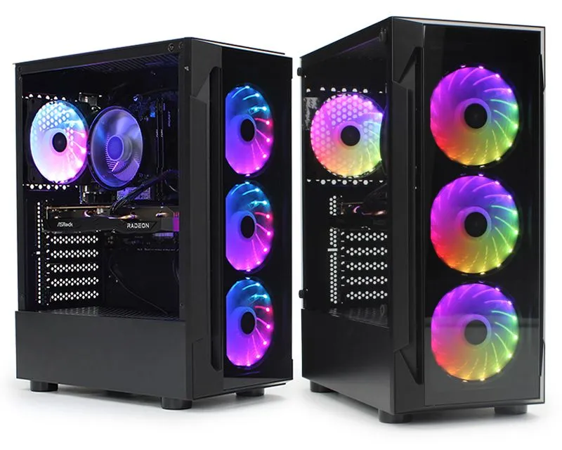 EWE PC INTEL GAMING računar Core i5-12400F 32GB Rama 1TB SDD AMD RX 6600 8GB