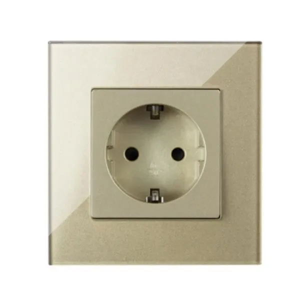 EXESHOP 16A EU Wi-Fi WALL SOCKET Zlatni (TUYA)