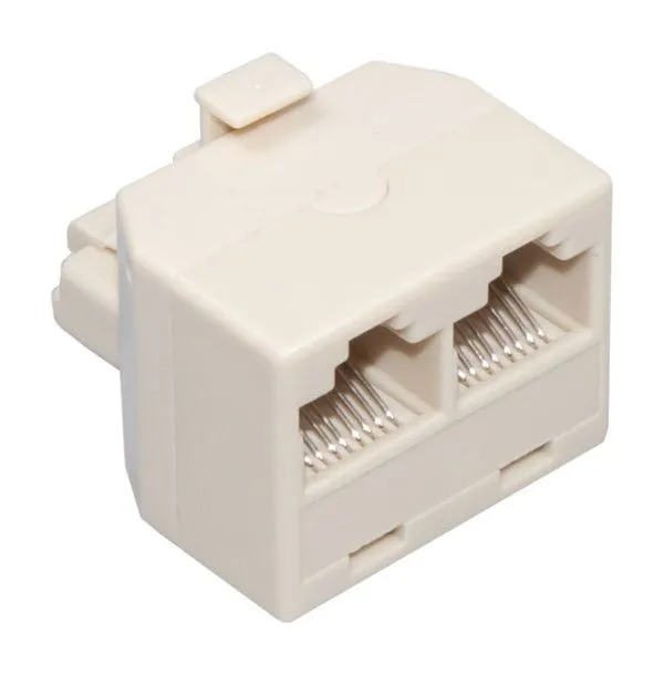 EXESHOP Adapter 8P8C 1x socket/2x priključak