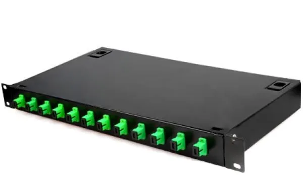 EXESHOP Optički patch panel ExeLink sa 12 konektora SC/APC za rek orman
