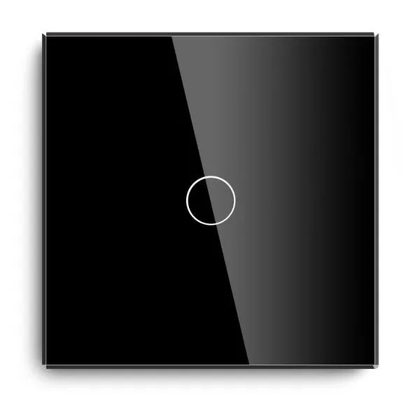 EXESHOP Wi-Fi pametni prekidač 1G TUYA Crni NN (WIFI TOUCH SWITCH)