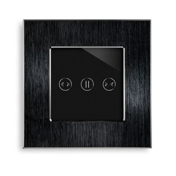 EXESHOP Wi-Fi TOUCH CURTAIN AL Crni (TUYA)