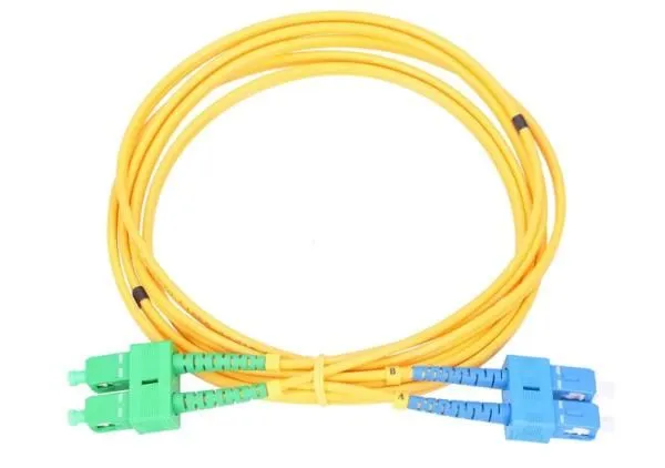 EXTRALINK SC/UPC-SC/APC PVC Single Mode, Duplex, G652D, 3mm, 1m