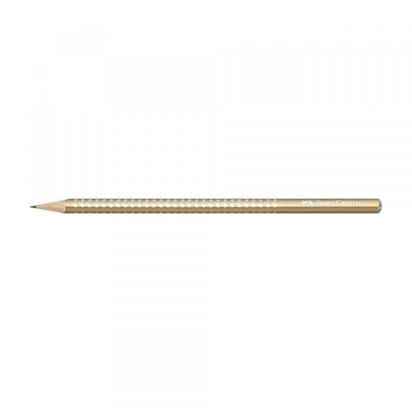 FABER CASTELL Grafitna olovka grip HB sparkle pearl gold