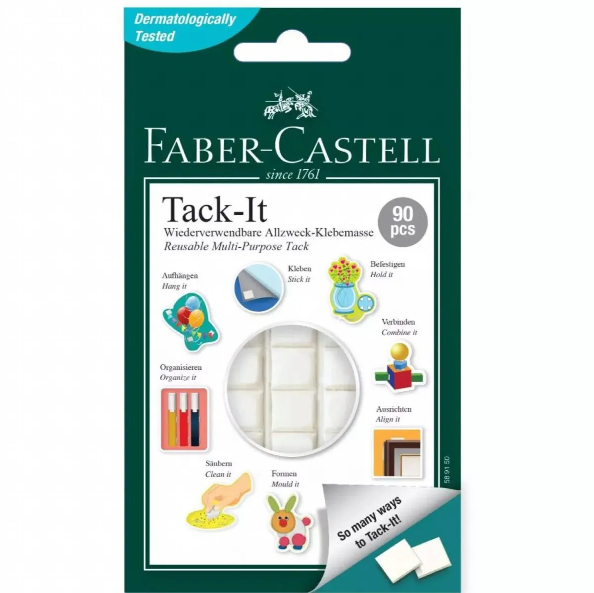 FABER CASTELL  Kreativna traka, bela 187091