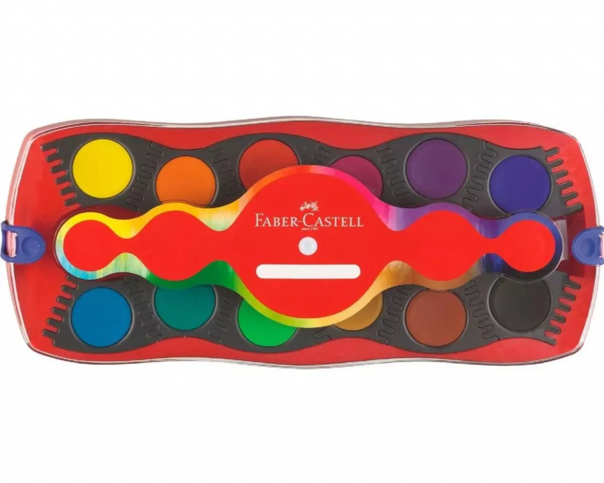 FABER CASTELL Vodene boje Connector, set 1/12 125023