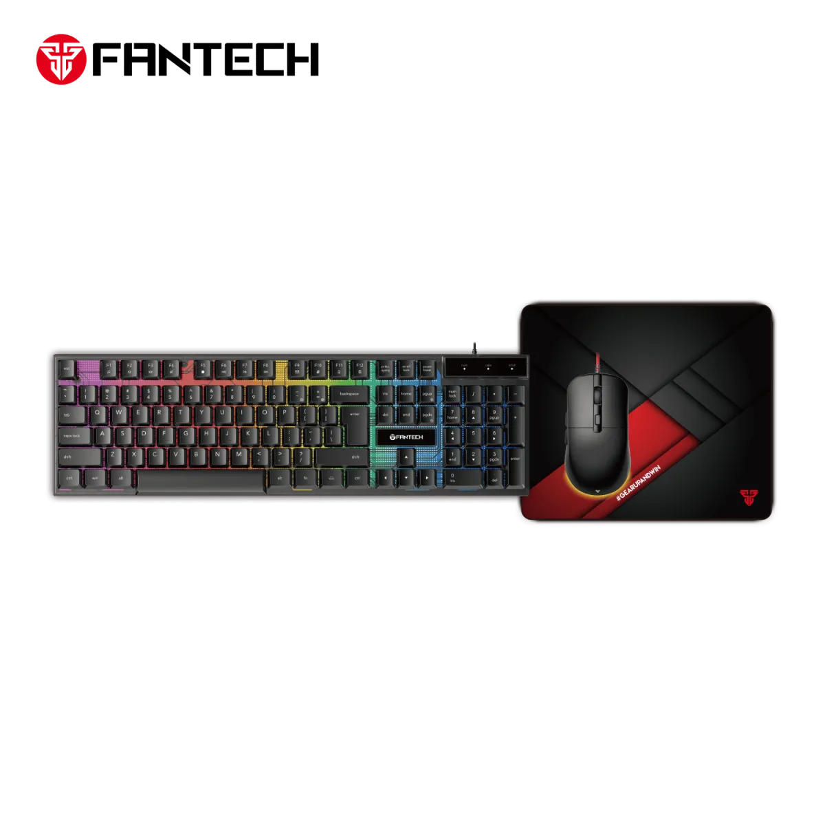 FANTECH Gaming tastatura/ miš i podloga Hero 3u1 P31