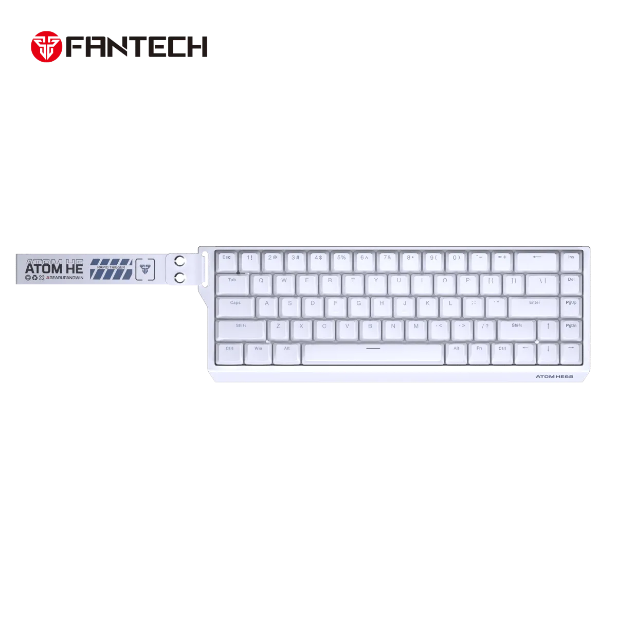 FANTECH Gejmerska mehanicka tastatura MK811 Atom HE68 magnetic emerald switch Space edition